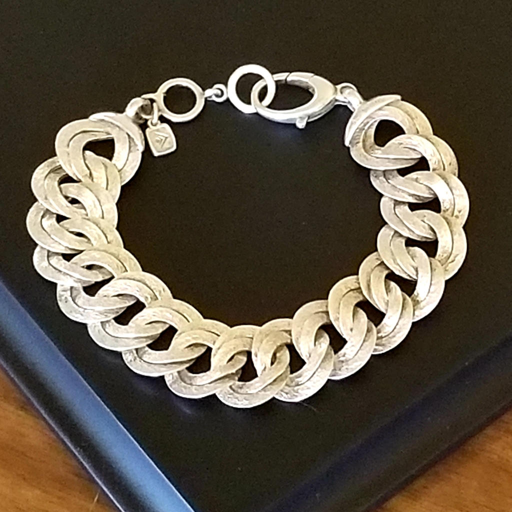 Silpada Sterling Silver Reversible Bracelet